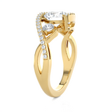 1 1/2 ctw Round Three Stone Lab Grown Diamond Ring