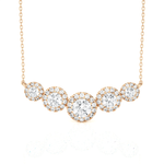 1 3/4  ctw Round Lab Grown Diamond Fashion Necklace