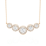 1 3/4  ctw Round Lab Grown Diamond Fashion Necklace