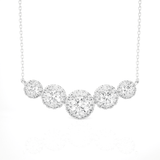 1 3/4  ctw Round Lab Grown Diamond Fashion Necklace