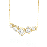 1 3/4  ctw Round Lab Grown Diamond Fashion Necklace