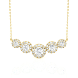 1 3/4  ctw Round Lab Grown Diamond Fashion Necklace