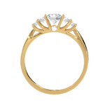 3/4 ctw Round Lab Grown Diamond Anniversary Ring