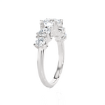 1 5/8 ctw Round Lab Grown Diamond Anniversary Ring