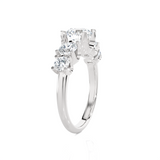 1 5/8 ctw Round Lab Grown Diamond Anniversary Ring