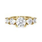 1 5/8 ctw Round Lab Grown Diamond Anniversary Ring