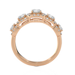 1 5/8 ctw Round Lab Grown Diamond Anniversary Ring