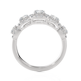 1 5/8 ctw Round Lab Grown Diamond Anniversary Ring