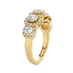 1 5/8 ctw Round Lab Grown Diamond Anniversary Ring