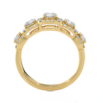 1 5/8 ctw Round Lab Grown Diamond Anniversary Ring