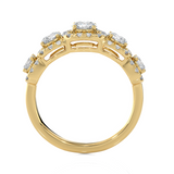 1 5/8 ctw Round Lab Grown Diamond Anniversary Ring
