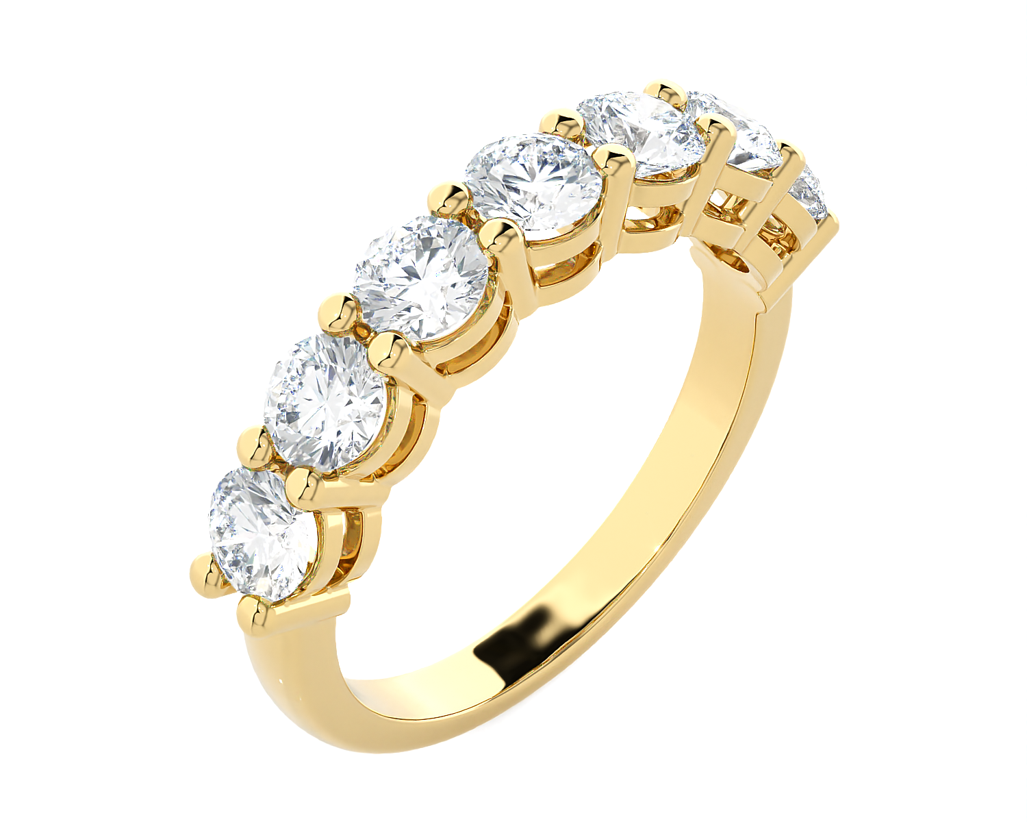 1 ctw Round Lab Grown Diamond Anniversary Ring