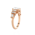 1 1/2 ctw Emerald-Cut Lab Grown Diamond Anniversary Ring