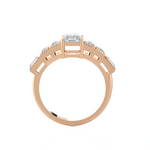 1 1/2 ctw Emerald-Cut Lab Grown Diamond Anniversary Ring