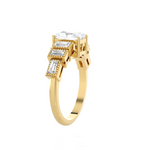 1 1/2 ctw Emerald-Cut Lab Grown Diamond Anniversary Ring