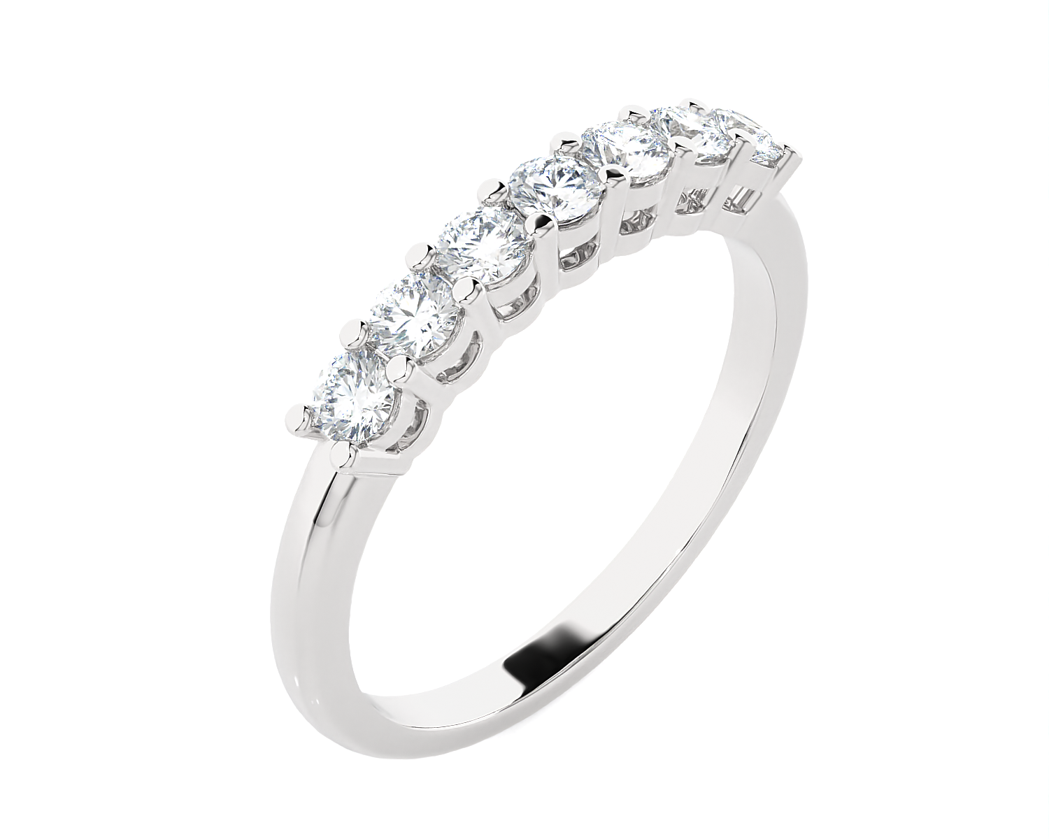 1/2 ctw Round Lab Grown Diamond Anniversary Ring