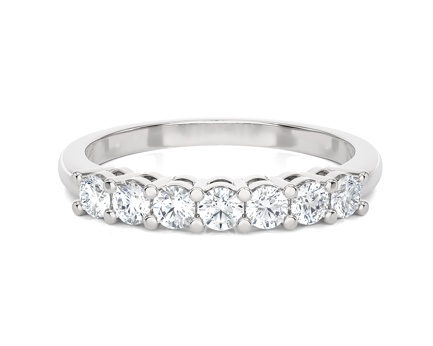 1/2 ctw Round Lab Grown Diamond Anniversary Ring