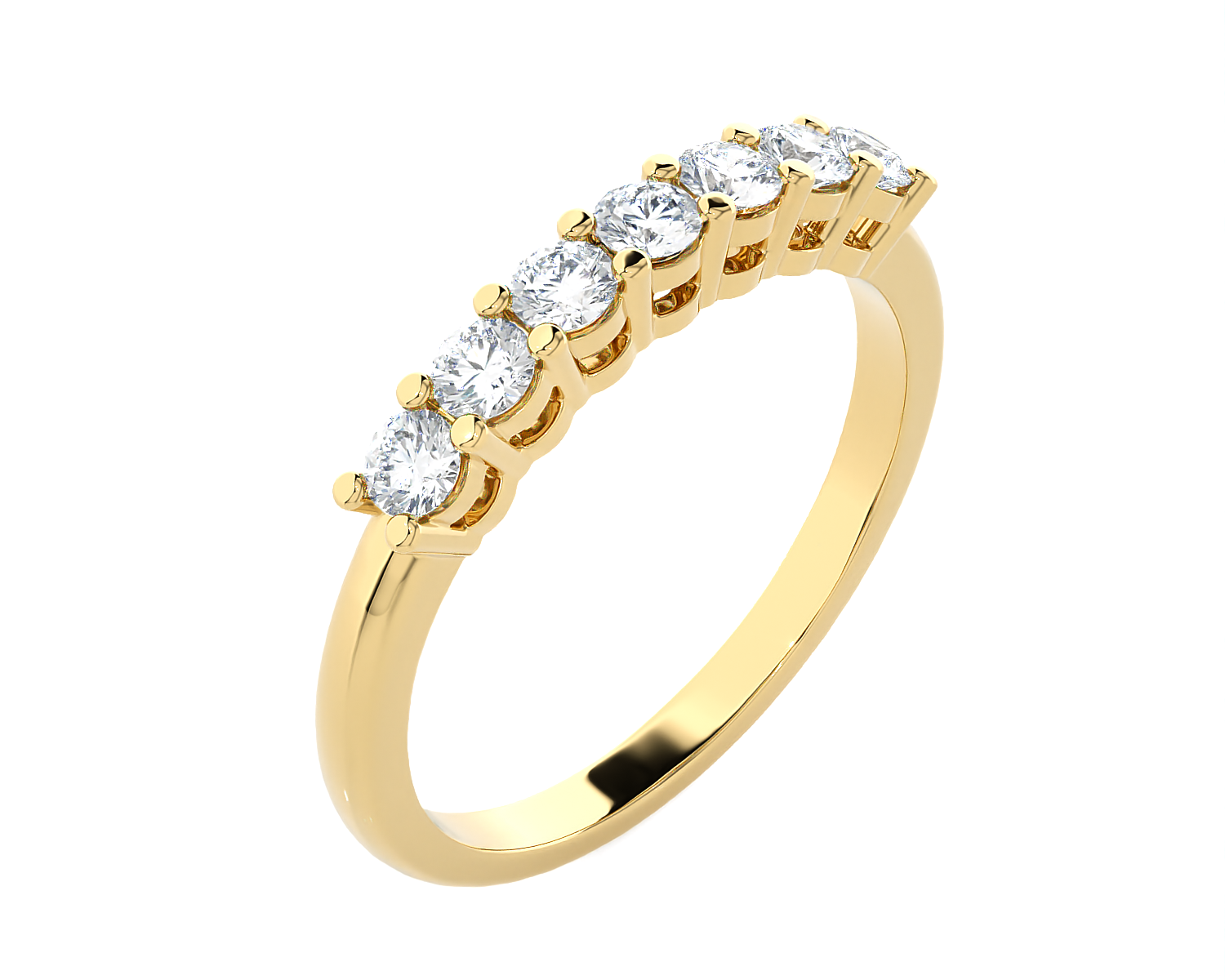 1/2 ctw Round Lab Grown Diamond Anniversary Ring