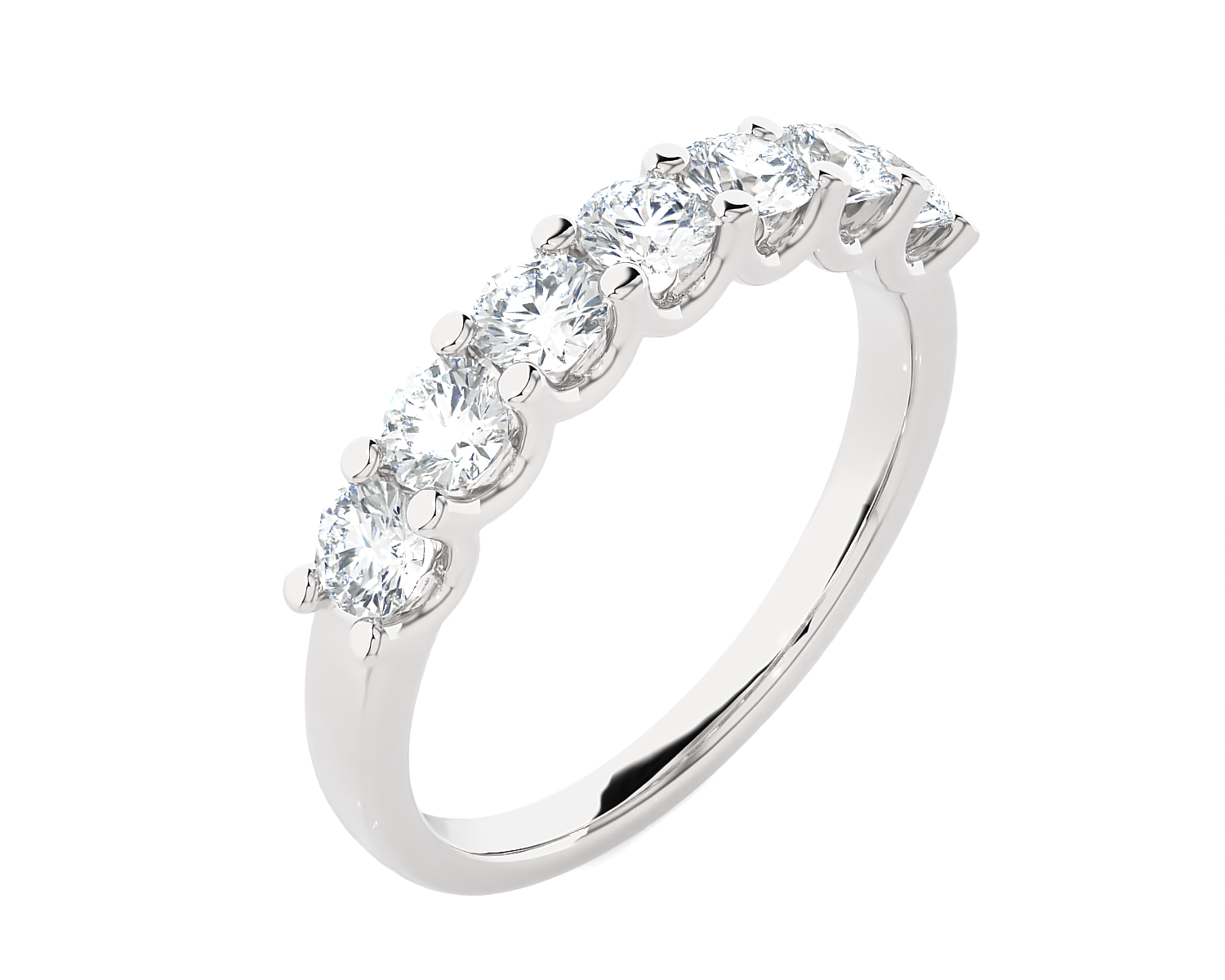 1 ctw Round Lab Grown Diamond Anniversary Ring