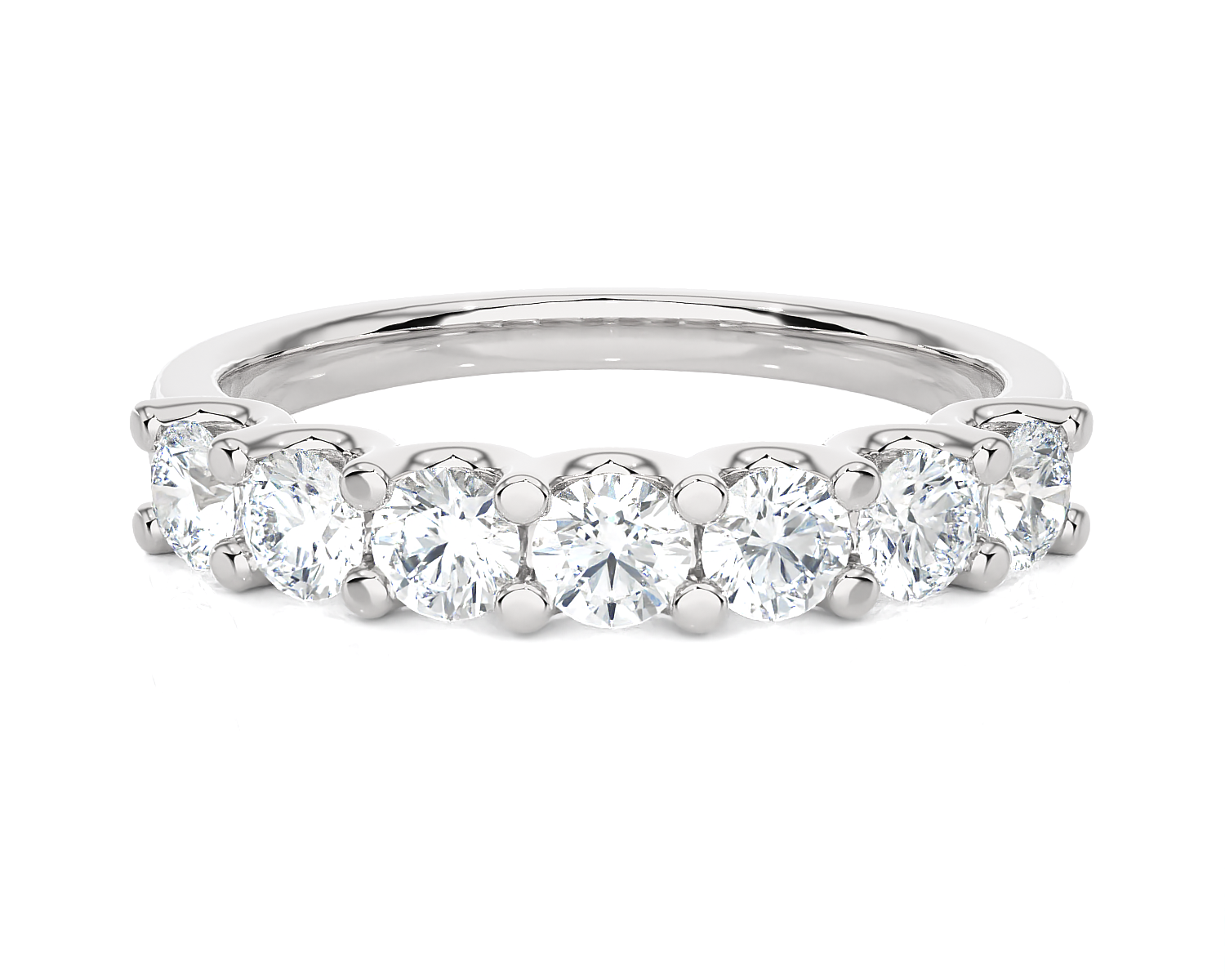 1 ctw Round Lab Grown Diamond Anniversary Ring