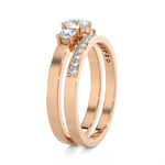 Round Lab Grown Diamond Bridal Ring