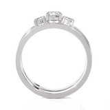 Round Lab Grown Diamond Bridal Ring