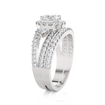 Round Lab Grown Diamond Bridal Ring