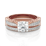 Round Lab Grown Diamond Bridal Ring