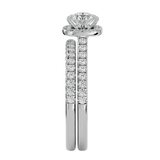 Round Lab Grown Diamond Bridal Ring