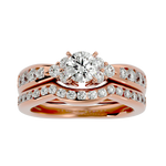 1 3/4 ctw Round Lab Grown Diamond Bridal Ring