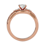 1 3/4 ctw Round Lab Grown Diamond Bridal Ring