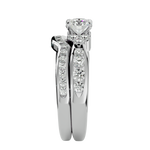 1 3/4 ctw Round Lab Grown Diamond Bridal Ring