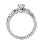 1 3/4 ctw Round Lab Grown Diamond Bridal Ring