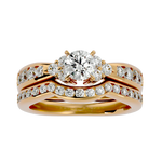 1 3/4 ctw Round Lab Grown Diamond Bridal Ring
