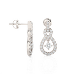 1/2 ctw Round Lab Grown Diamond Stud Earrings