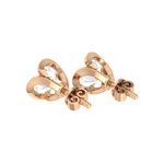 Round Lab Grown Diamond Solitaire Stud Earrings