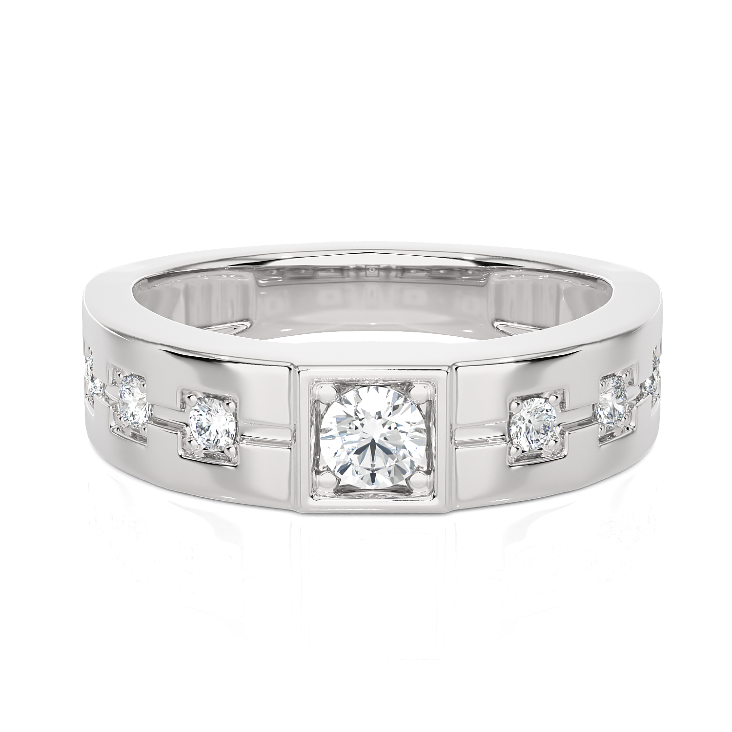 1/2 ctw Round Lab Grown Diamond Ring
