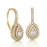 1 ctw Round Lab Grown Diamond Drop Earrings