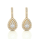 1 ctw Round Lab Grown Diamond Drop Earrings