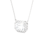 Round Lab Grown Diamond Solitaire Pendant
