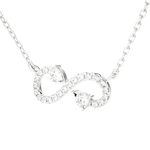 5/8  ctw Round Lab Grown Diamond Fashion Necklace