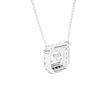 1  ctw Round Lab Grown Diamond Solitaire Pendant