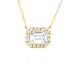 1  ctw Round Lab Grown Diamond Solitaire Pendant