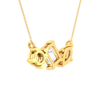 1 ctw Mix-Shape Lab Grown Diamond Fashion Necklace