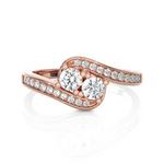 1/2 ctw Round Lab Grown Diamond Ring