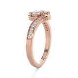 1/2 ctw Round Lab Grown Diamond Ring