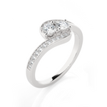 1/2 ctw Round Lab Grown Diamond Ring