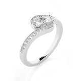 1/2 ctw Round Lab Grown Diamond Ring