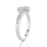 1/2 ctw Round Lab Grown Diamond Ring