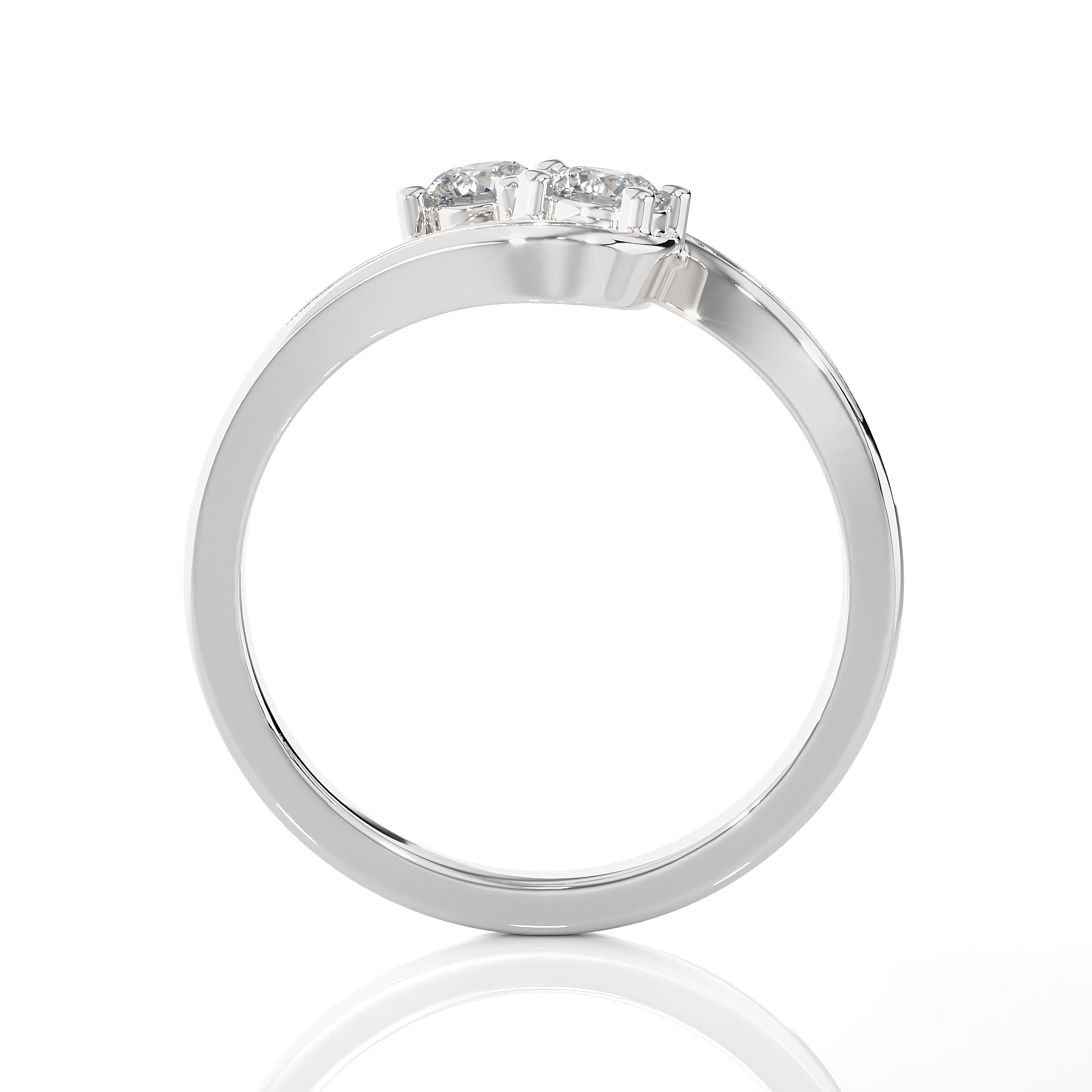 1/2 ctw Round Lab Grown Diamond Ring